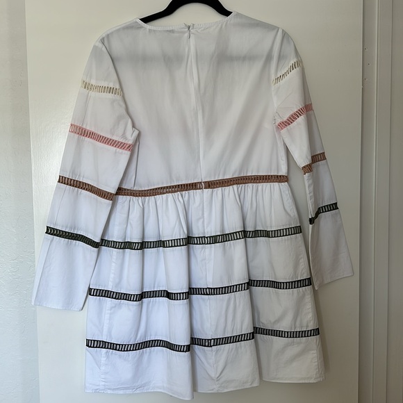 Shopbop ENGLISH FACTORY A-Line Striped Dress - Picture 4 of 4